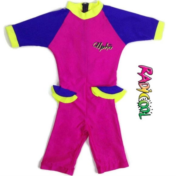 Radicool Other - NWT Alpha One-Piece Sun Protect Swim Sz 10 Girls